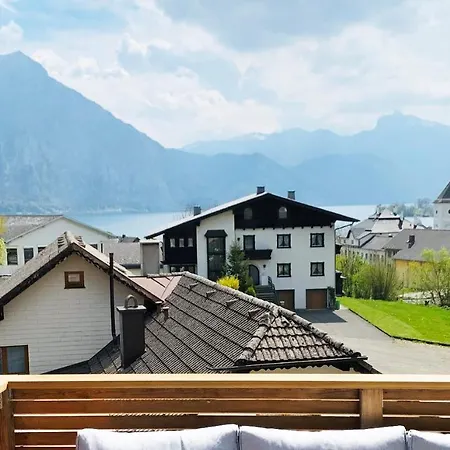 Traum Panorama Apartment mit Berg&Seeblick Altmünster Exterior foto